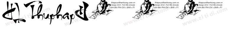 HL Thuphap字体转换